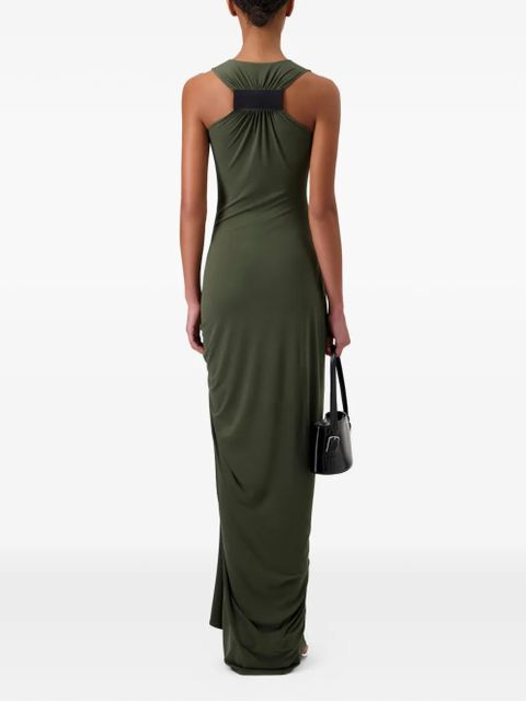 Coperni taped suspended maxi dress - Green