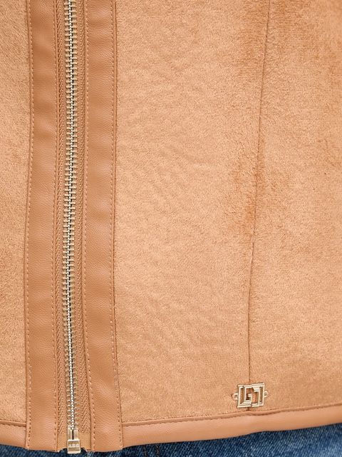 Gaudi kurtka kolor brązowy przejściowa 521BD39003