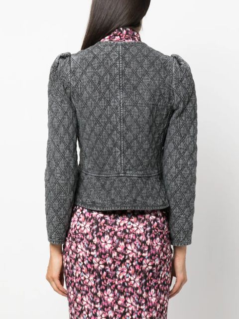 MARANT ÉTOILE Deliona chambray jacket - Grey