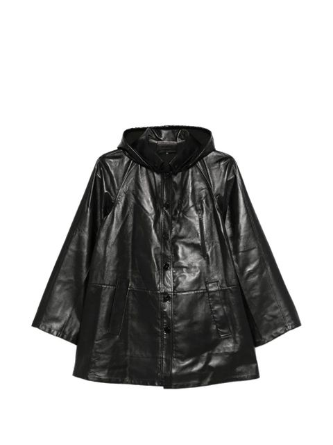 Prada hooded button fastening jacket - Black - zdjęcie produktu nr 1