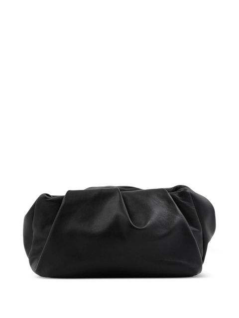 Burberry slouch-body leather clutch bag - Black - zdjęcie produktu nr 2