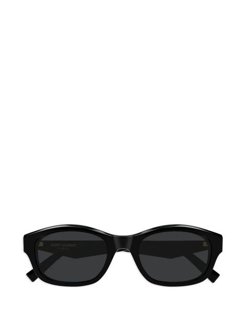 Saint Laurent Eyewear round lens sunglasses - Black - zdjęcie produktu nr 1