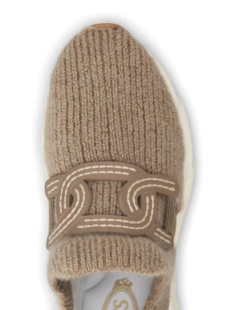 Tod's Kate knitted sneakers - Neutrals
