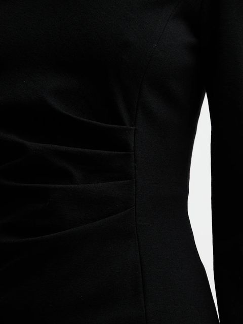 Liviana Conti sukienka kolor czarny midi prosta L5WI36