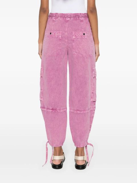 MARANT ÉTOILE Ivy cargo trousers - Pink