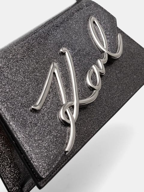 Karl Lagerfeld torebka K/SIGNATURE kolor srebrny A1W30150