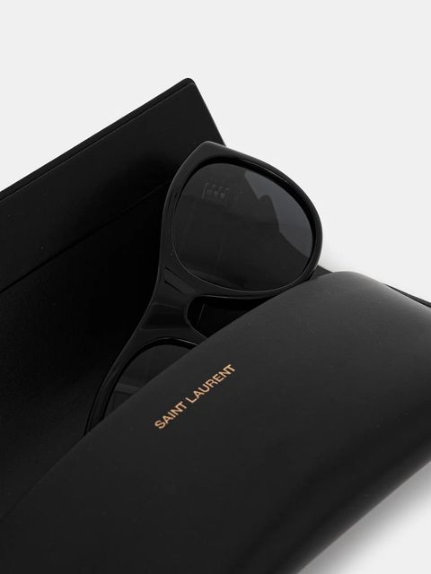 Saint Laurent okulary przeciwsłoneczne MAXIME kolor czarny SL 798 MAXIME