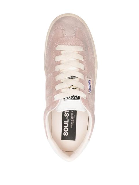 Golden Goose Soul Star suede sneakers - Pink