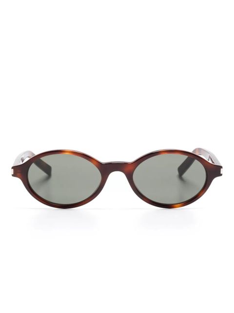 Saint Laurent Eyewear Jeanne sunglasses - Brown - zdjęcie produktu nr 1