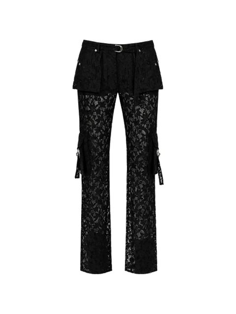 Blumarine lace trousers - Black - zdjęcie produktu nr 1