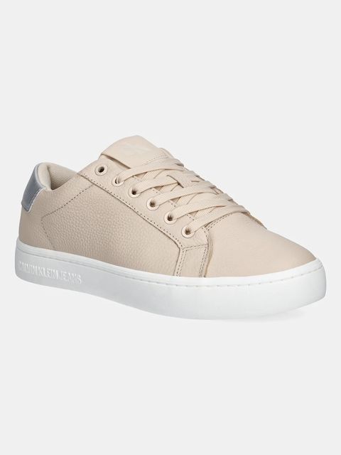 Calvin Klein Jeans sneakersy skórzane CLASSIC CUPSOLE LOW OHB - zdjęcie produktu nr 1