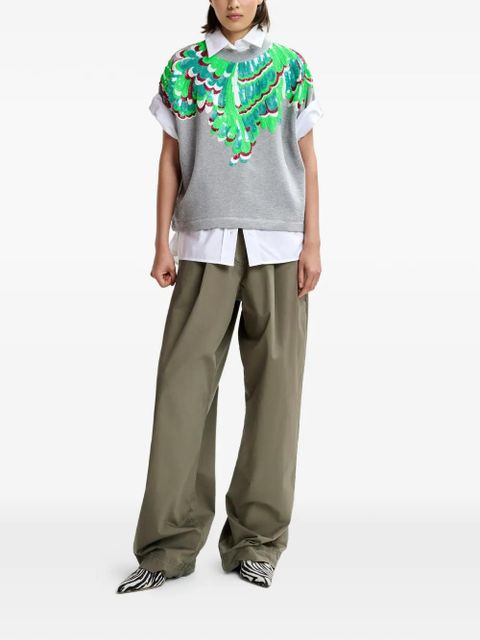 Essentiel Antwerp sequin-embellished T-shirt - Grey - zdjęcie produktu nr 2