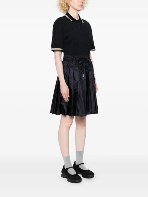Moncler short sleeve dress - Blue