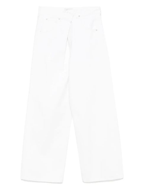 AGOLDE cotton jeans - White - zdjęcie produktu nr 1