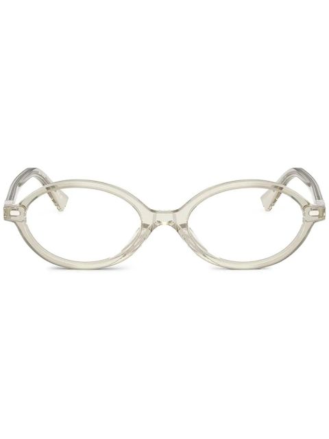 Miu Miu Eyewear Regard glasses - Green - zdjęcie produktu nr 1