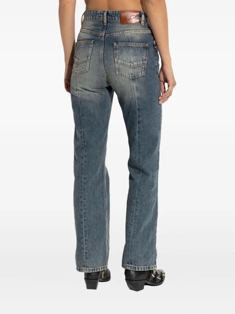 Zadig&Voltaire faded straight-leg jeans - Blue