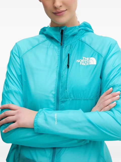 The North Face hooded zip performance jacket - Blue