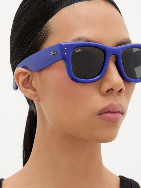 Ray-Ban okulary przeciwsłoneczne kolor niebieski 0RB4940