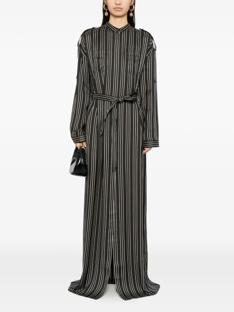 TOM FORD striped dress - Black