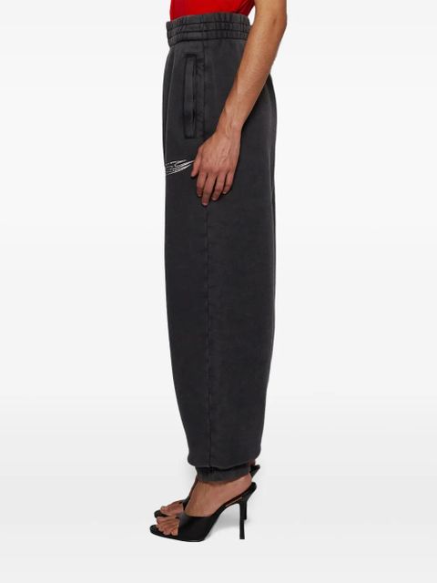 Alexander Wang logo-print track pants - Black