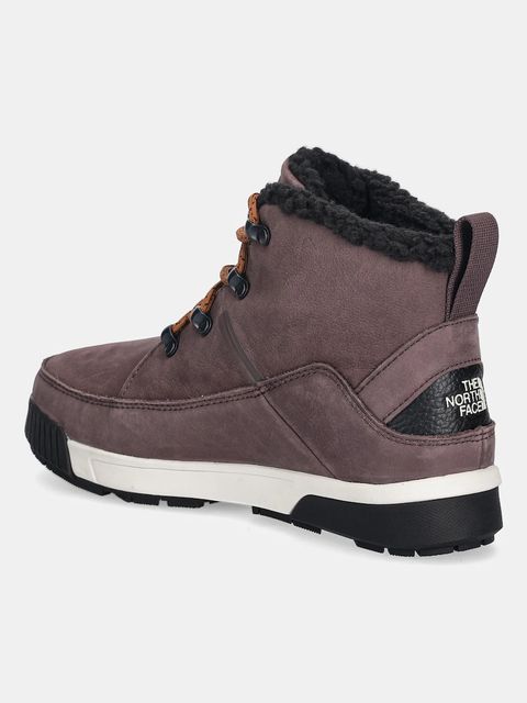 The North Face śniegowce Sierra Mid Lace kolor czerwony NF0A4T3XC9R1