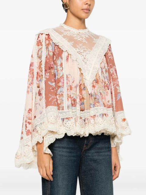 ZIMMERMANN Awaken blouse - Pink