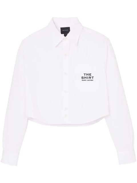 Marc Jacobs logo-embroidered shirt - White - zdjęcie produktu nr 1