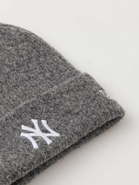 New Era czapka z domieszką wełny kolor szary 60580753