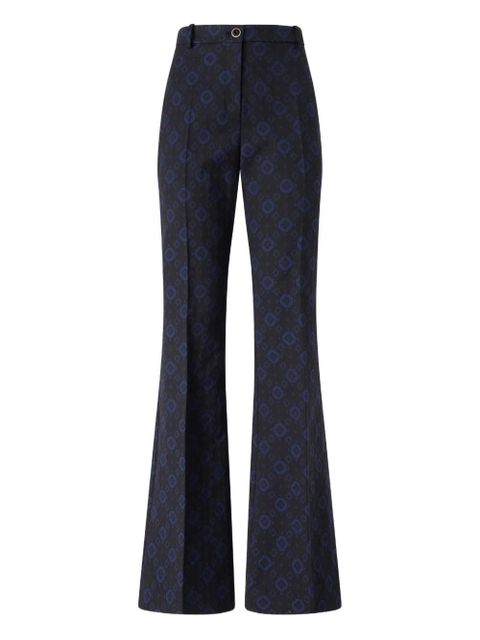 PINKO geometric-print trousers - Black - zdjęcie produktu nr 1
