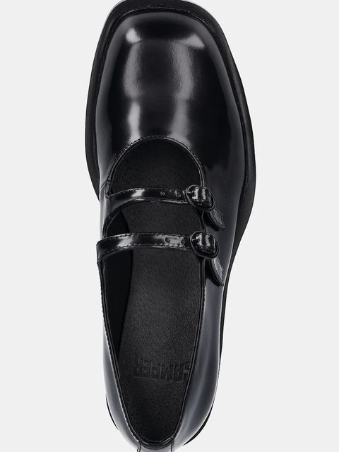 Camper czółenka skórzane Billie kolor czarny na słupku K201805-002