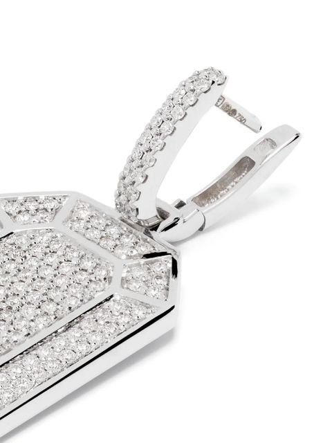 EÉRA 18kt white-gold Tokyo Big diamond earring - Silver