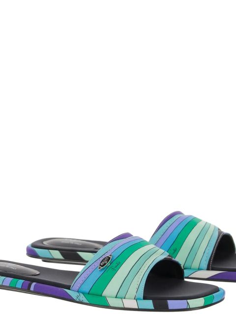 PUCCI printed slides - Green