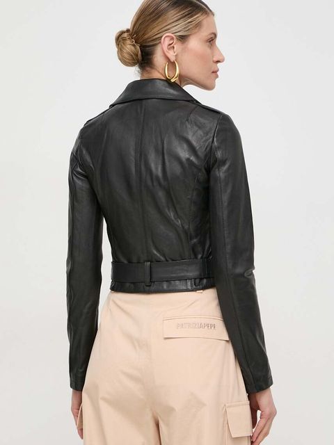 Patrizia Pepe ramoneska skórzana