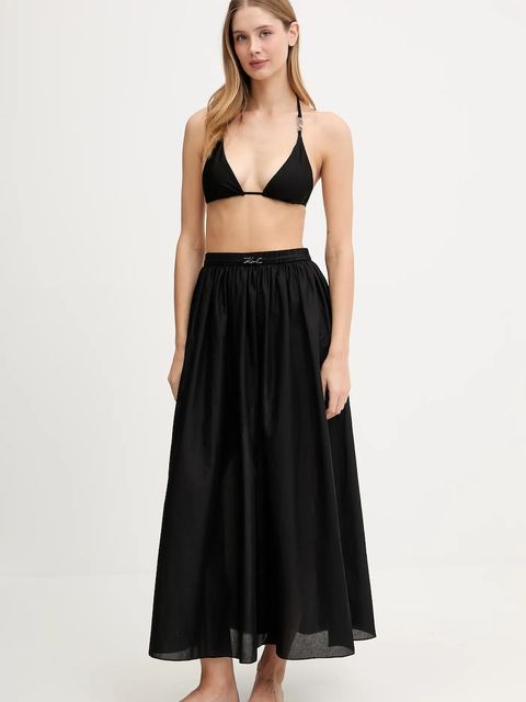 Karl Lagerfeld spódnica bawełniana - zdjęcie produktu nr 1