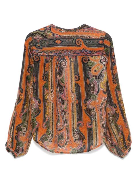 ISABEL MARANT May blouse - Orange - zdjęcie produktu nr 2