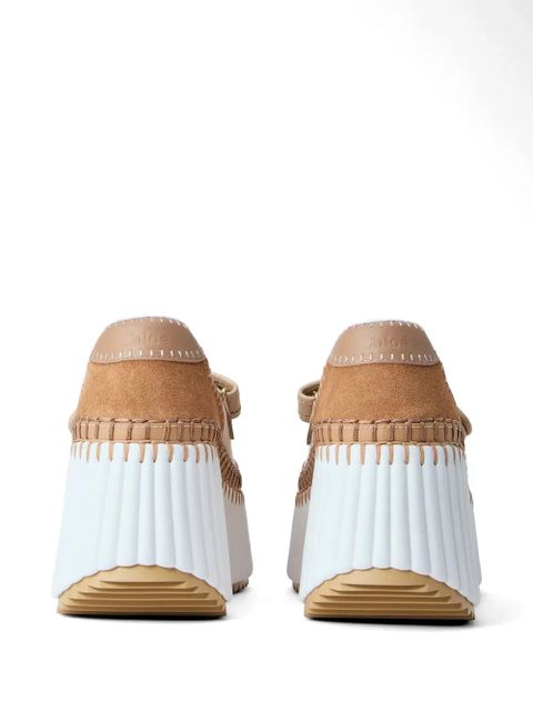Chloé Nama wedge sneakers - Neutrals - zdjęcie produktu nr 2