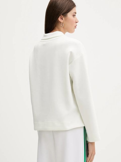 adidas bluza All SZN damska kolor beżowy gładka JV9907 - zdjęcie produktu nr 2