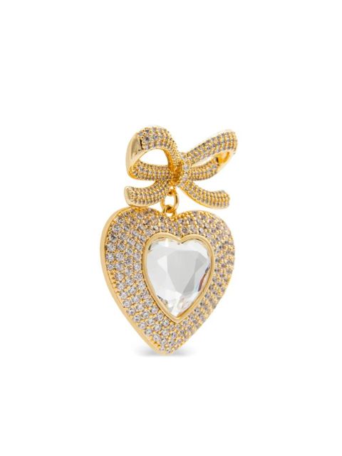 Self-Portrait embellished earrings - Gold - zdjęcie produktu nr 2