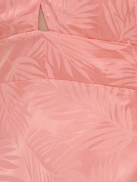 Guess sukienka AUBREE kolor pomarańczowy maxi prosta W4GK60 WFDF0