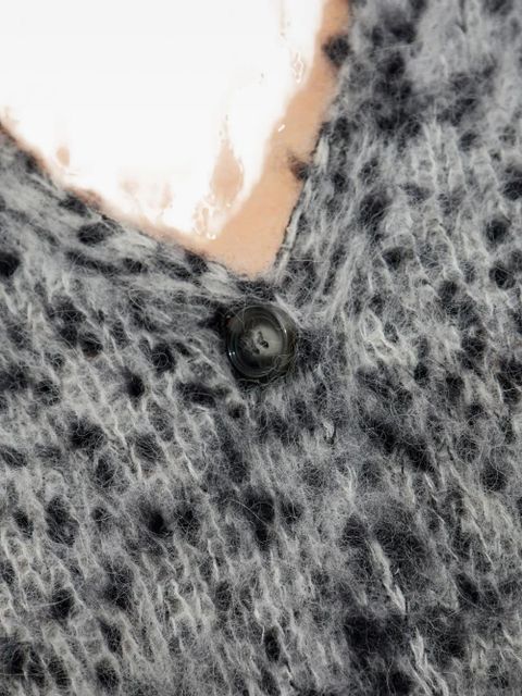 Marni button-fastening cardigan - Grey