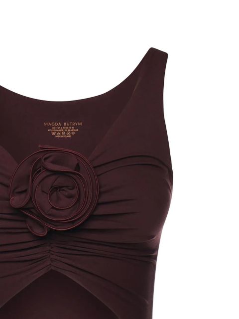 Magda Butrym knotted top - Brown