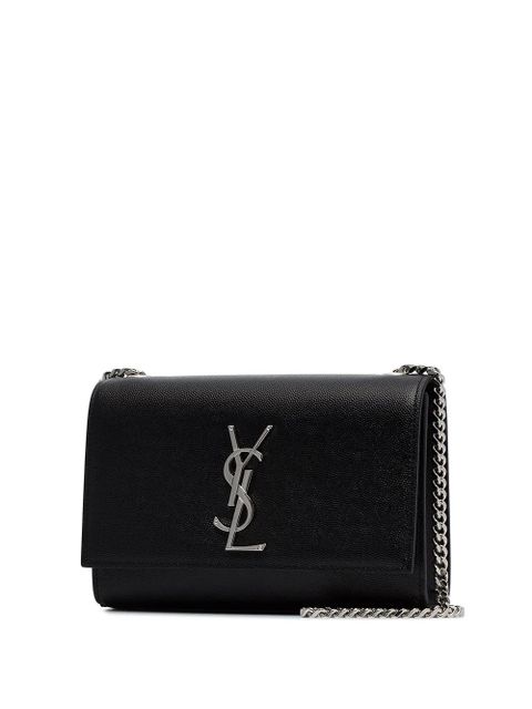 Saint Laurent small Kate leather shoulder bag - Black