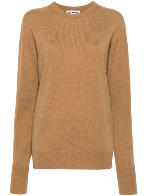 Jil Sander crew-neck cashmere jumper - Neutrals - zdjęcie produktu nr 1