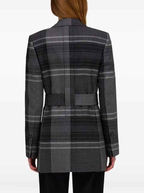 Ferragamo belted blazer - Black