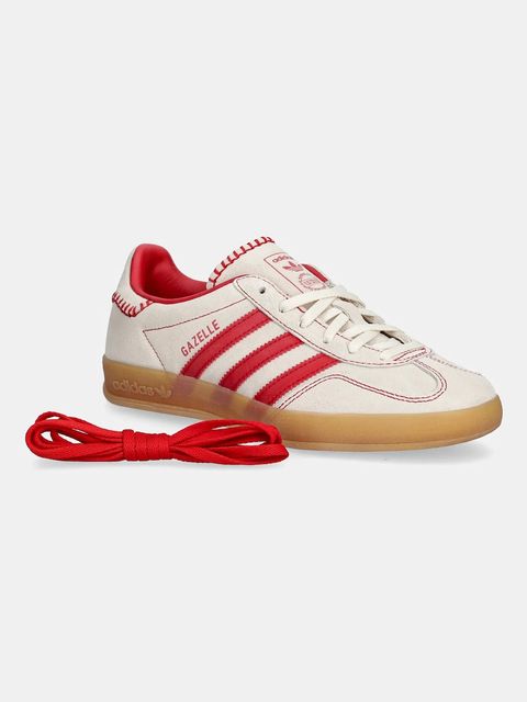 adidas Originals sneakersy zamszowe Gazelle Indoor kolor beżowy JS1402