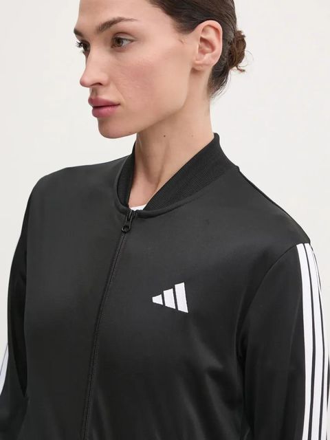 adidas dres 3-Stripes damski kolor czarny JD5434