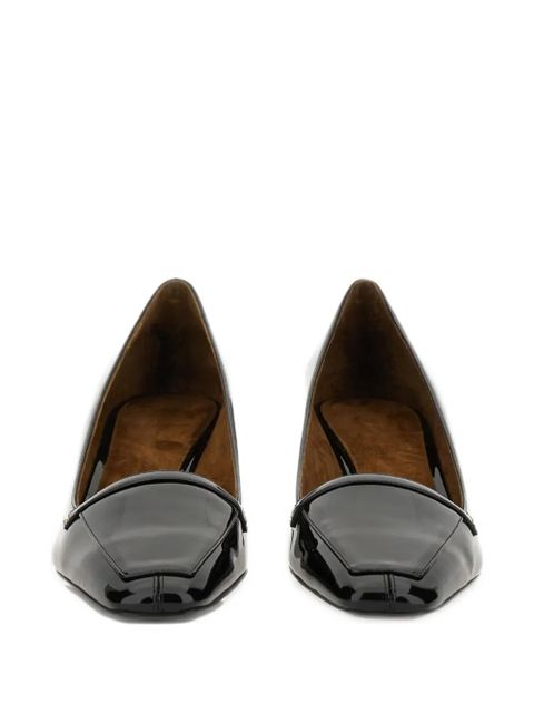 KHAITE 50mm square-toe pumps - Black