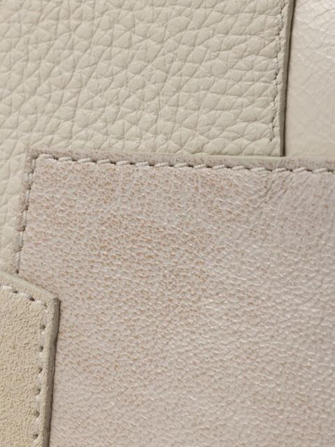 Miu Miu Ivy leather patchwork bag - White