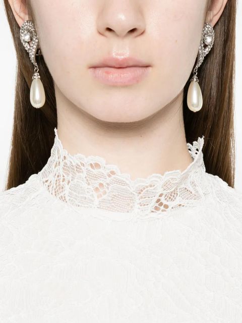 ROTATE BIRGER CHRISTENSEN lace maxi dress - White