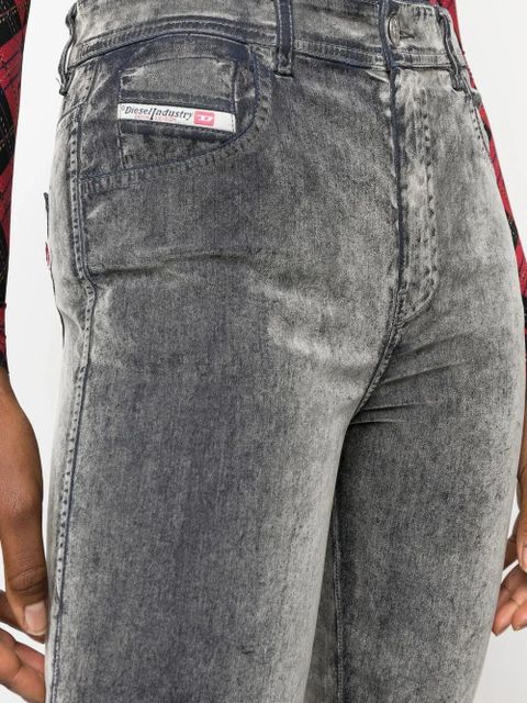 Diesel Slandy stirrup skinny jeans - Grey